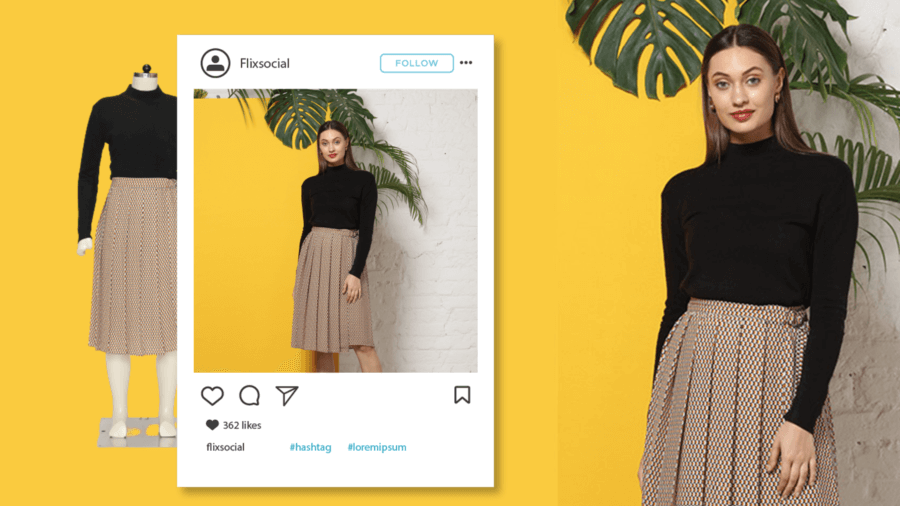 model image photography